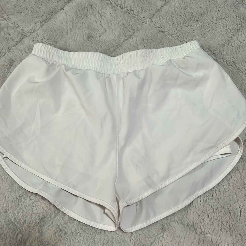 Shein white shorts